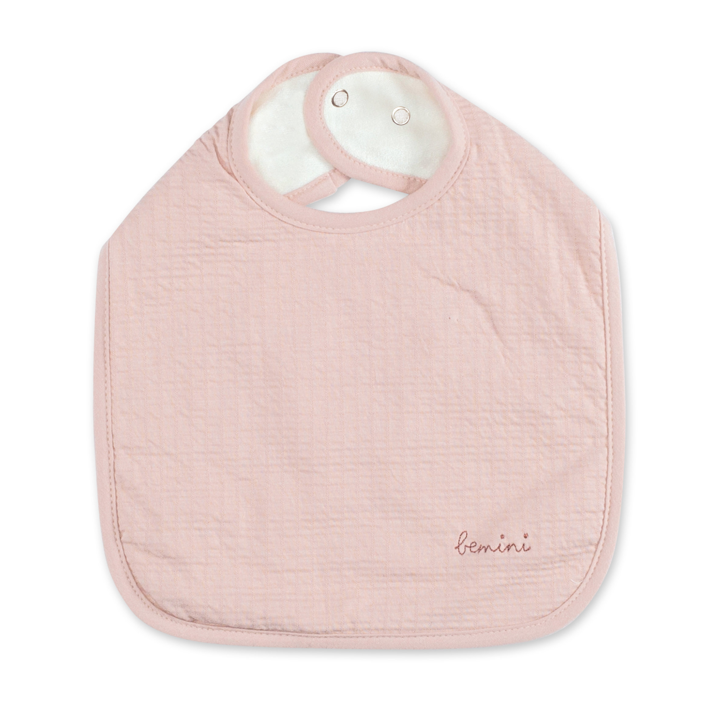 Lätzchen waterproof Tetra Jersey 37cm CADUM Blush