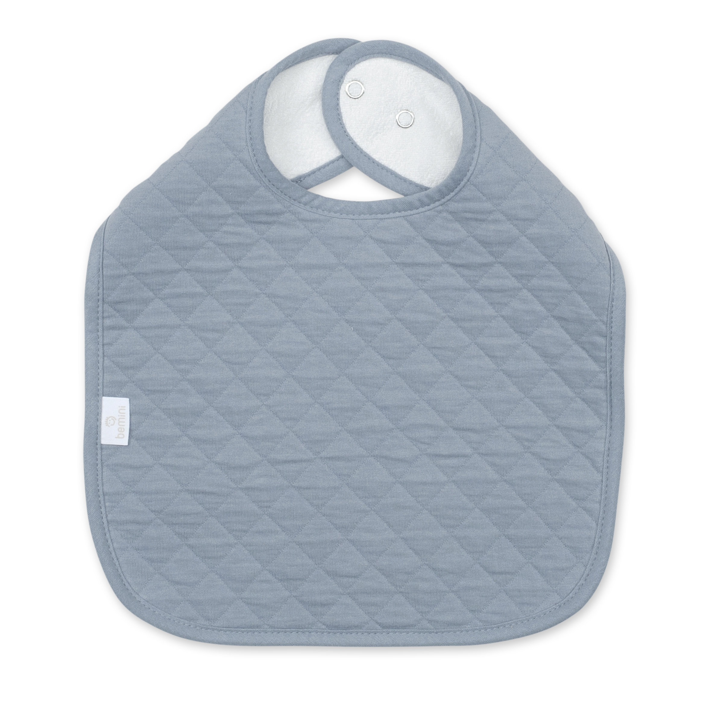 Bib waterproof Pady quilted jersey 37cm QUILT Stone
