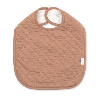 Lätzchen waterproof Pady quilted jersey 37cm QUILT Beige