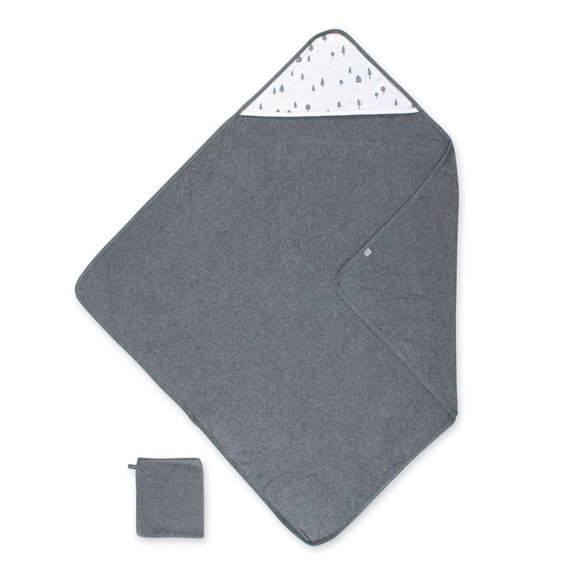 Cape de bain Terry 90x90cm SVENN Motif scandinave