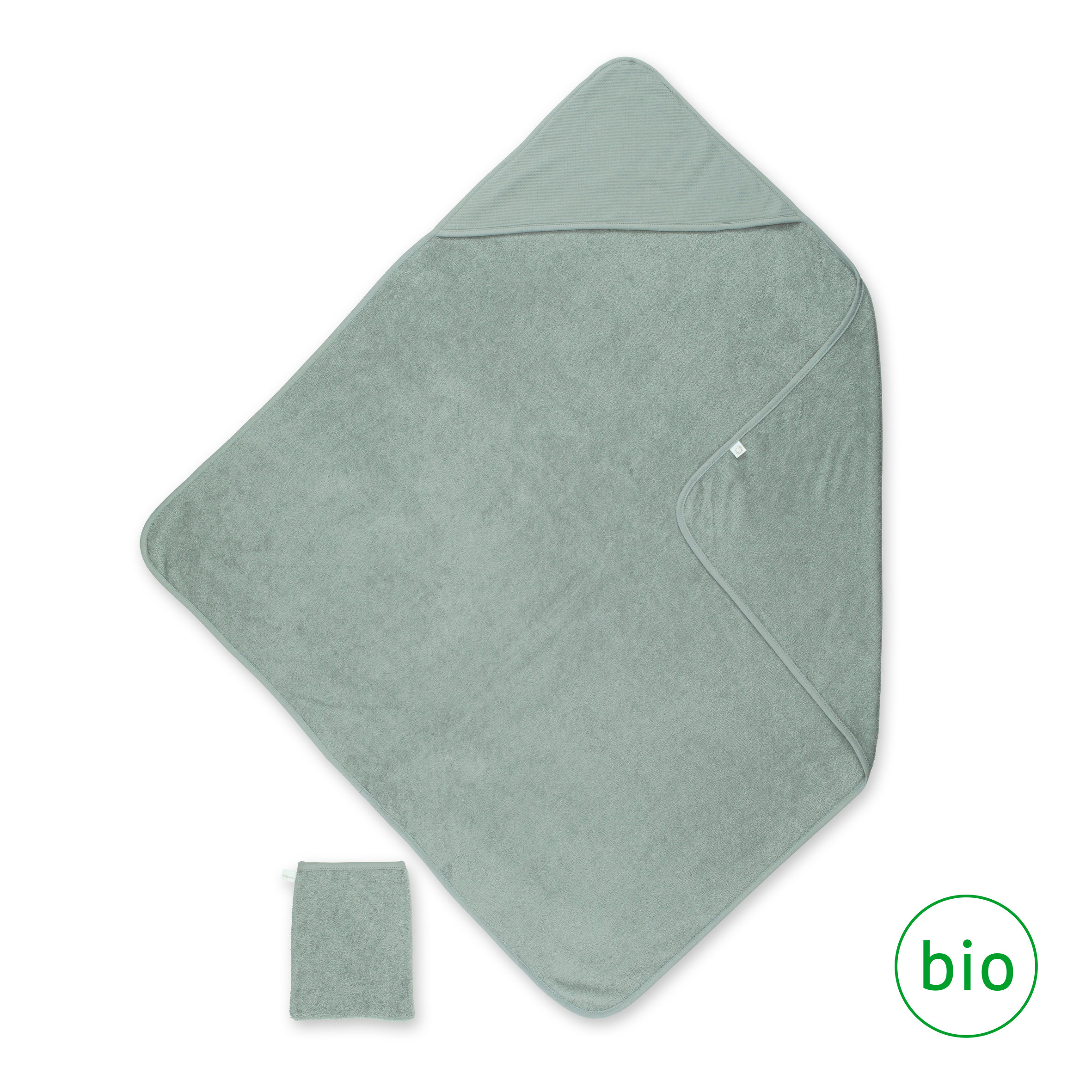 Badcape Terry bio 90x90cm WAFLE Lunar