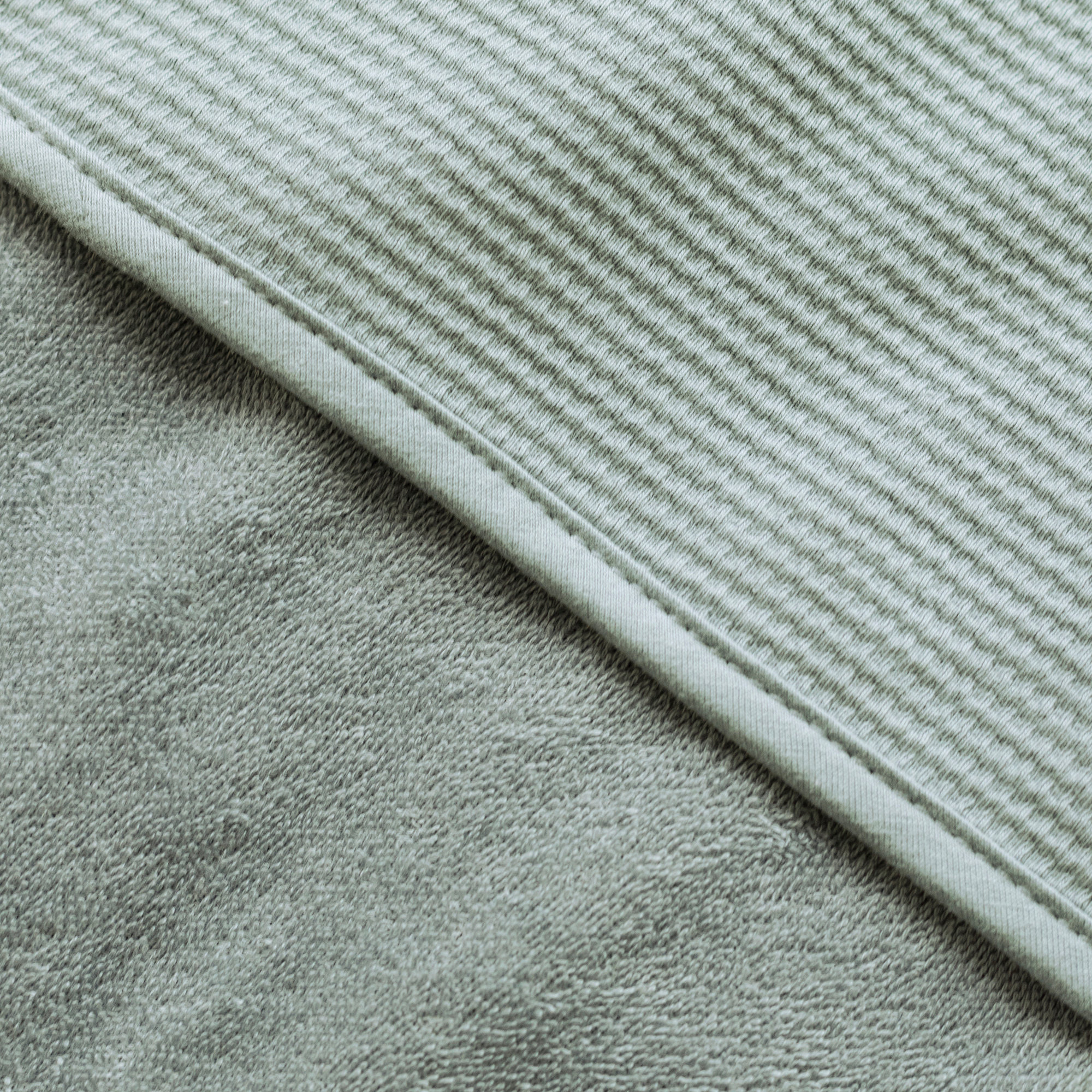 Bath cape Terry organic 90x90cm WAFLE Lunar