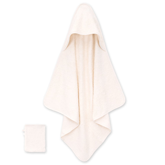 Badcape Terry 75x75cm BEMINI Ecru