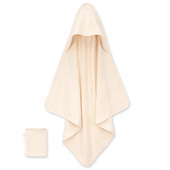 Badcape Terry 75x75cm BEMINI Cream