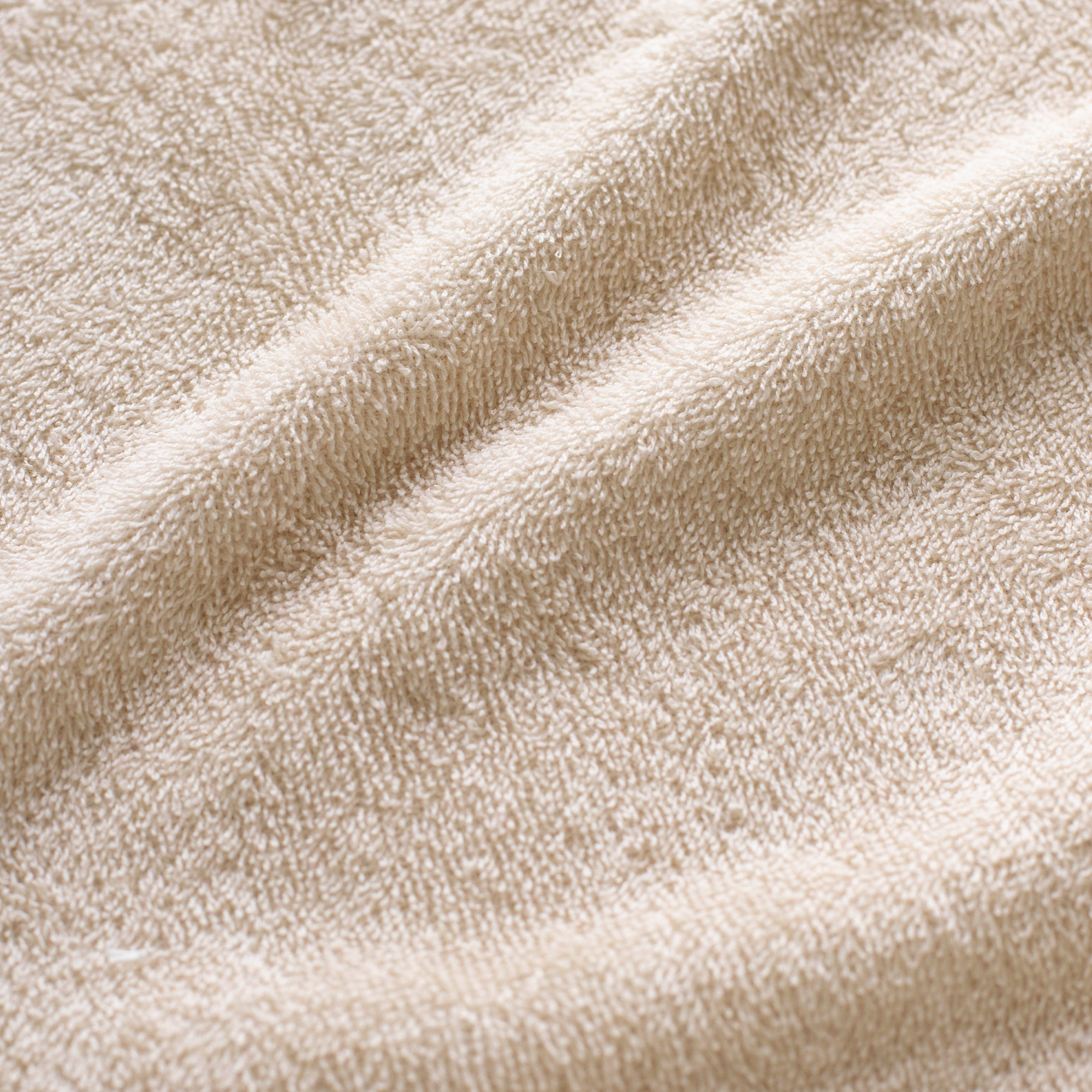 Bath cape Terry 75x75cm BEMINI Cream