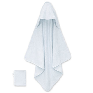 Cape de bain Éponge douce 75x75cm BEMINI Glacier