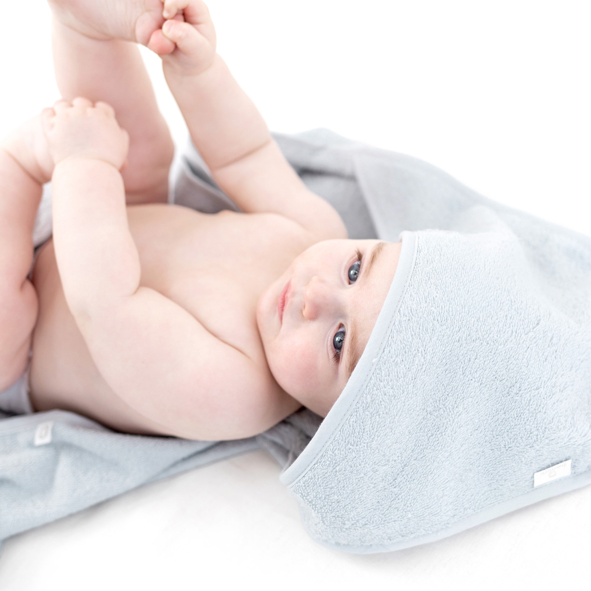 Bath cape Terry 75x75cm BEMINI Glacier[CARE]