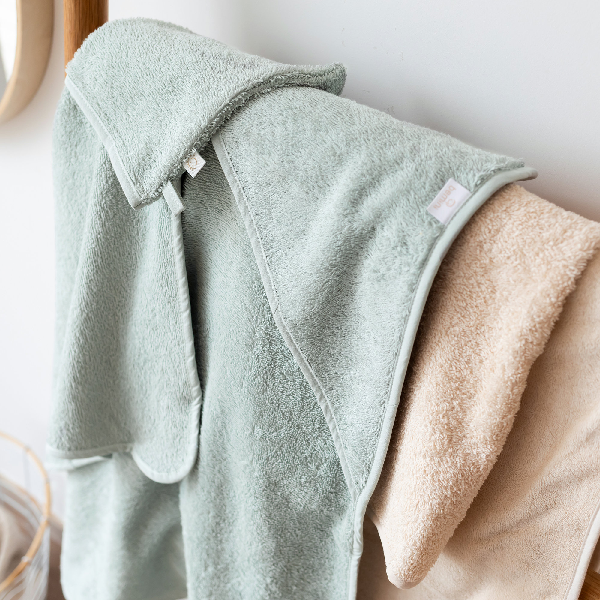 Bath cape Soft terry 75x75cm BEMINI LunarOutlet