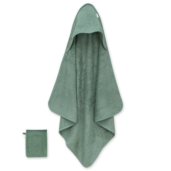 Bath cape Terry 75x75cm BEMINI Green
