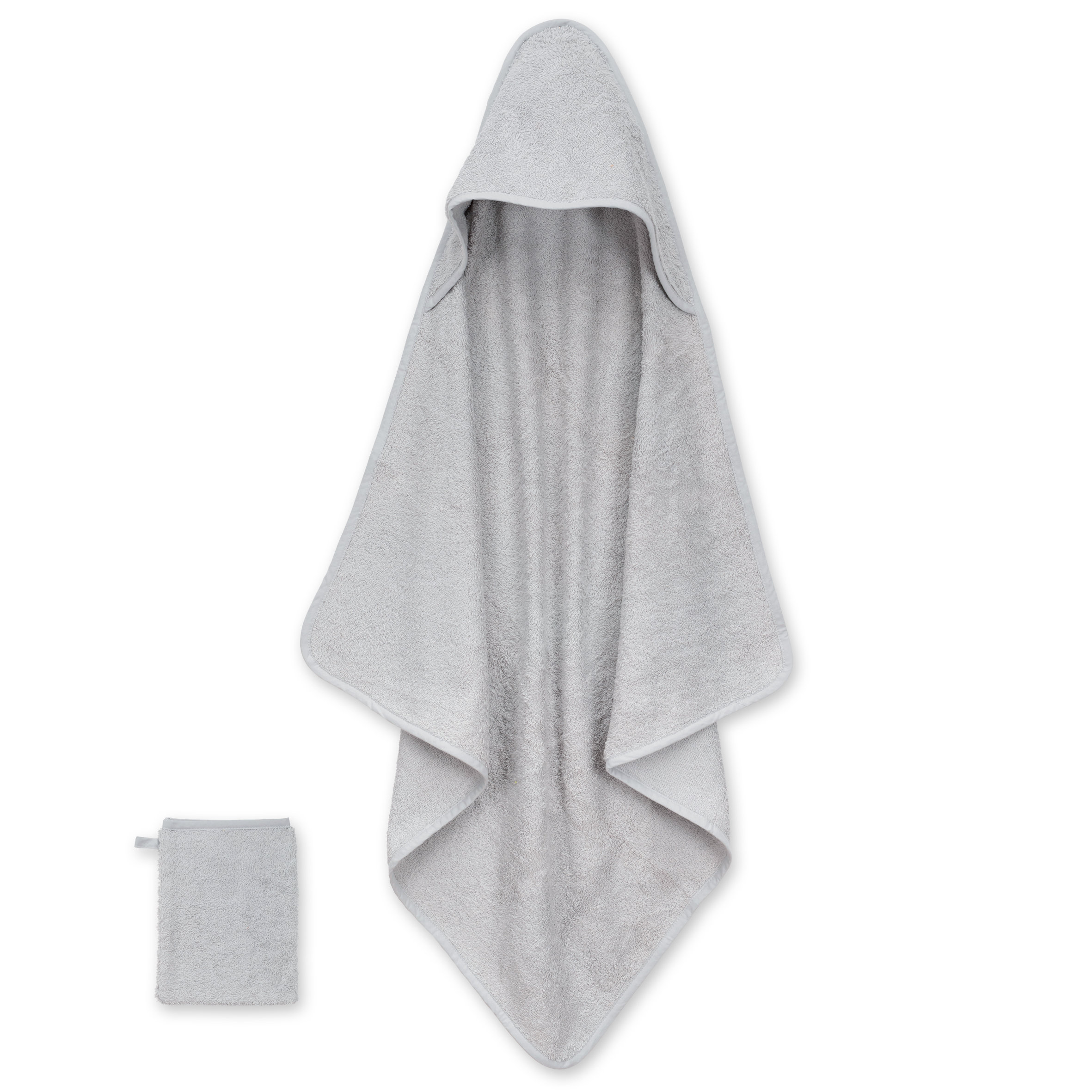 Kapuzen badetuch Terry 75x75cm BEMINI Grizou