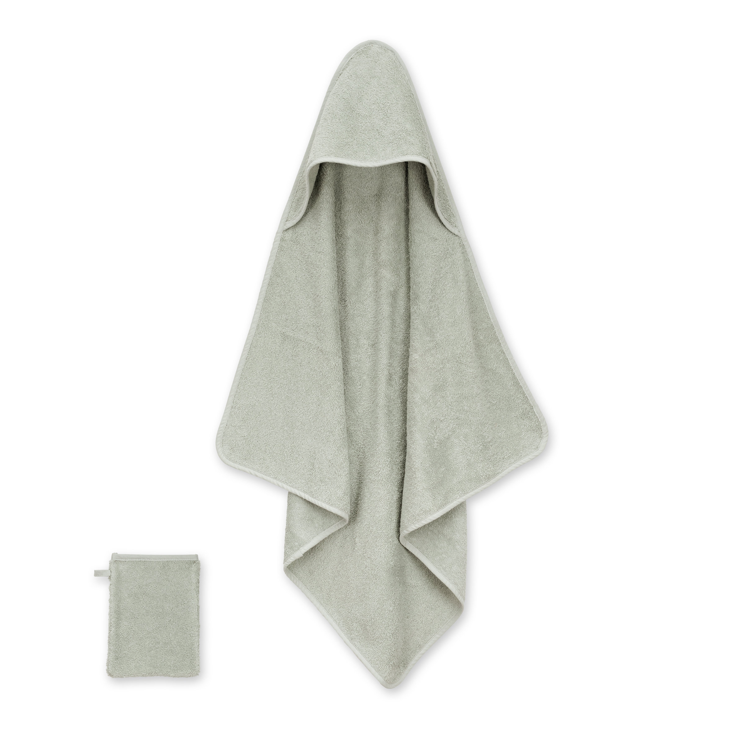 Cape de bain Éponge confort 75x75cm  Kaki