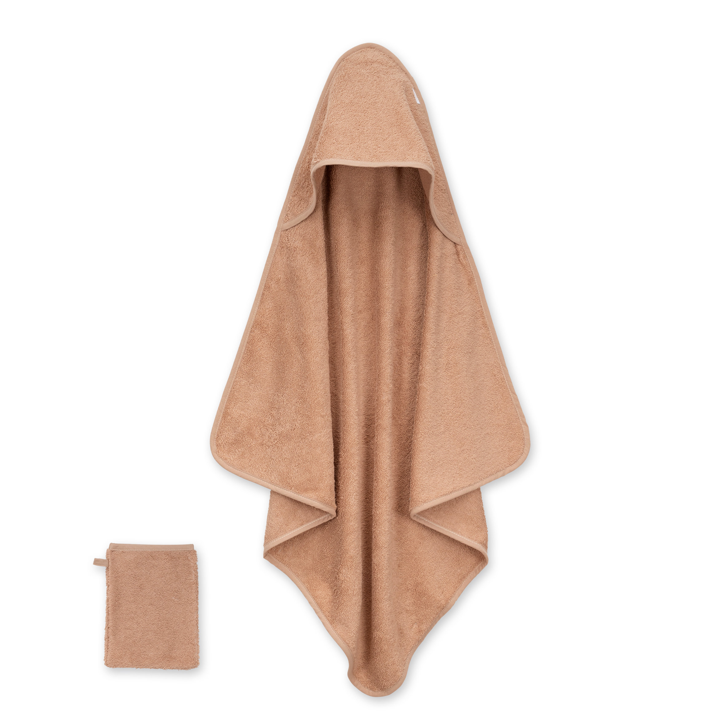 Bath cape Comfort terry 75x75cm  Natural
