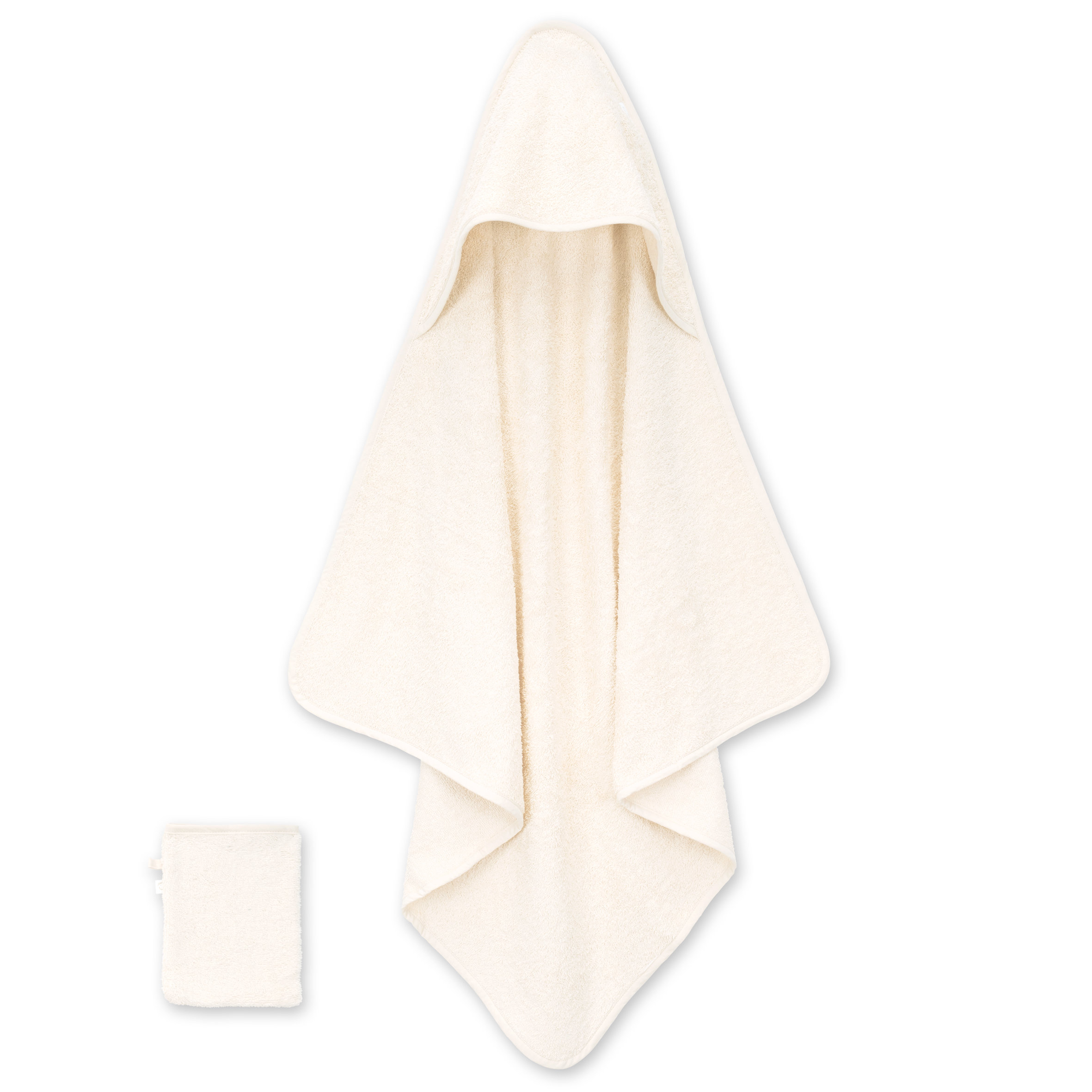 Bath cape Comfort terry 90x90cm  Ecru