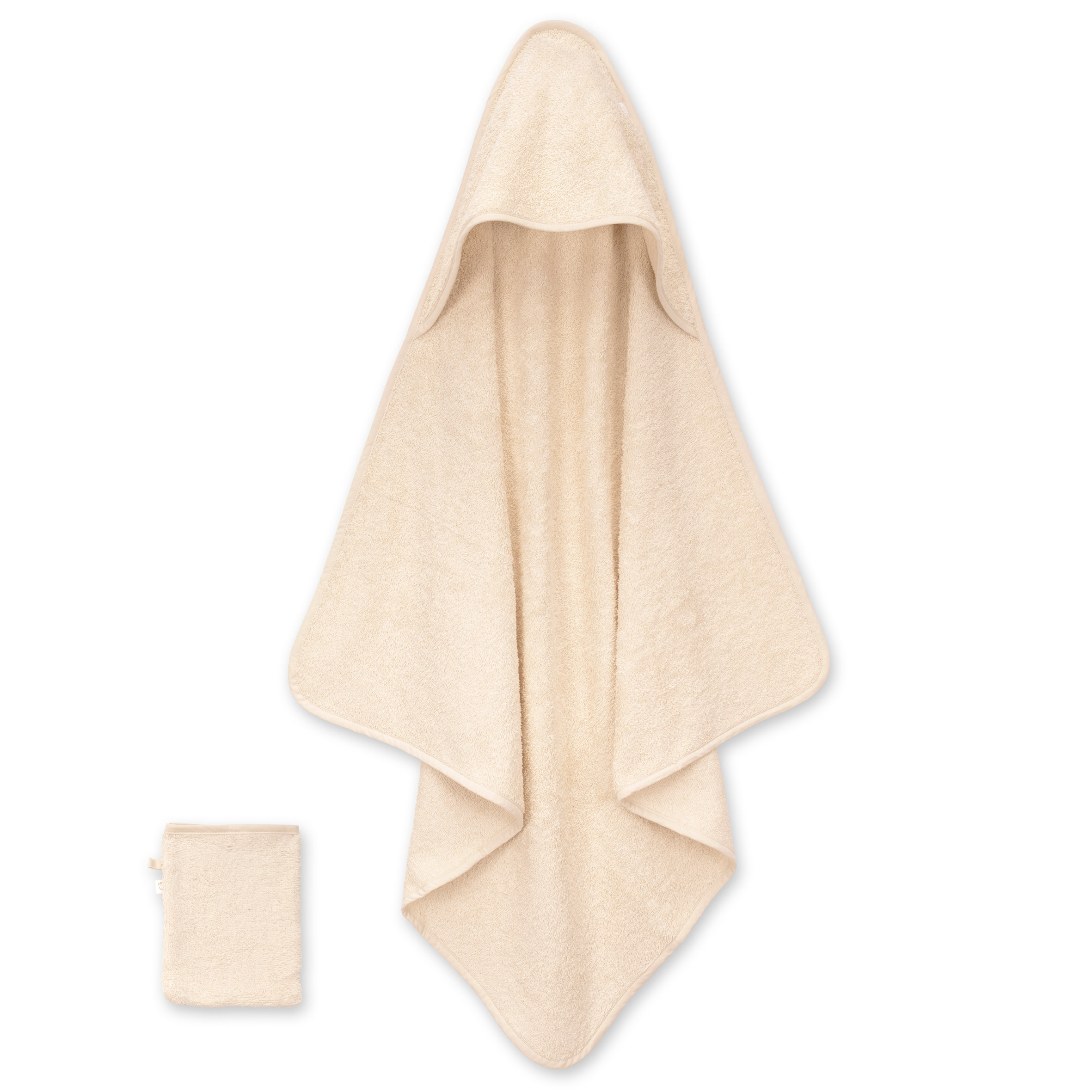 Bath cape Comfort terry 90x90cm  Cream