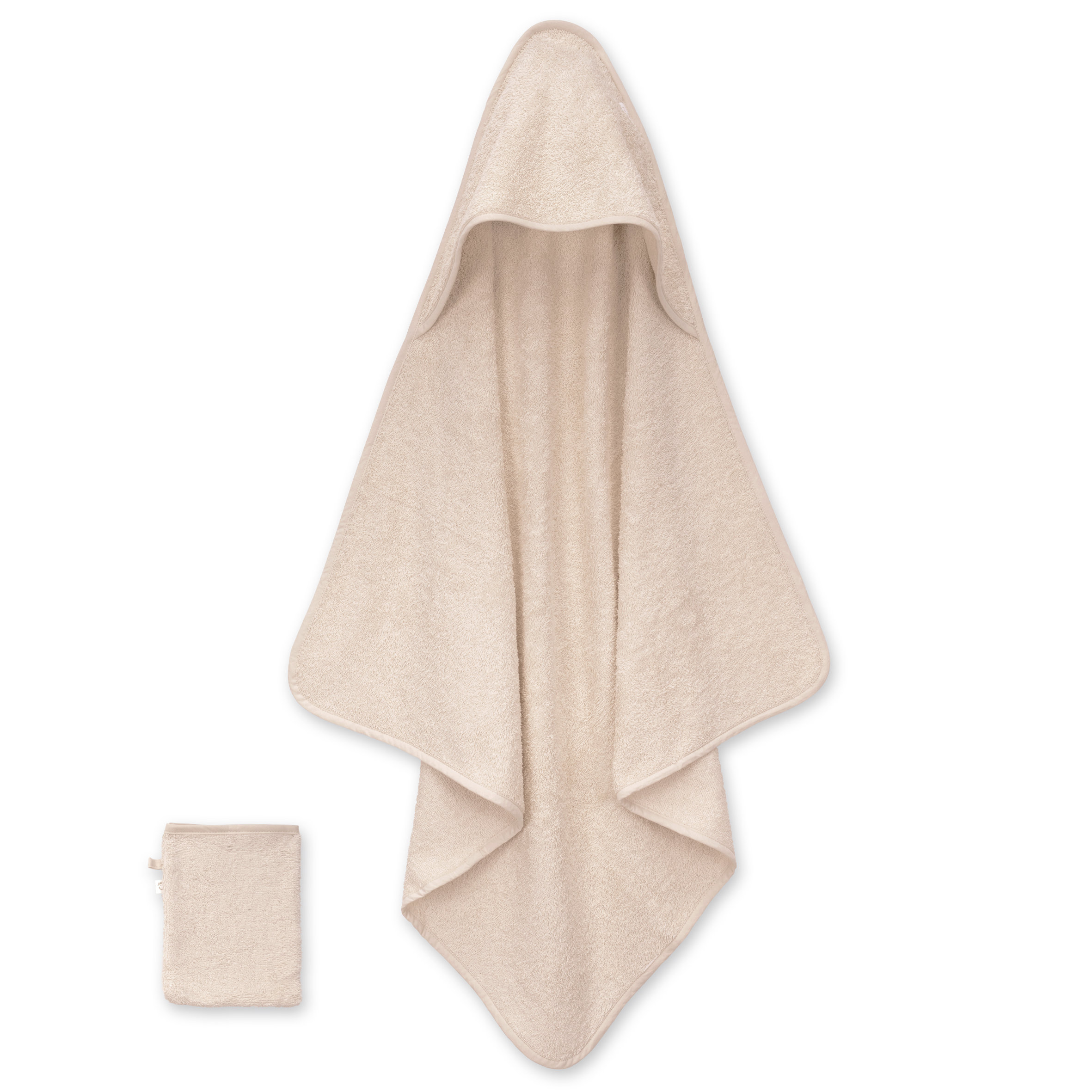 Bath cape Comfort terry 90x90cm  Sesame