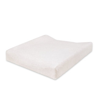 Waskussenhoes Badstof bouclette 50x75cm BEMINI Licht beige gemêleerd