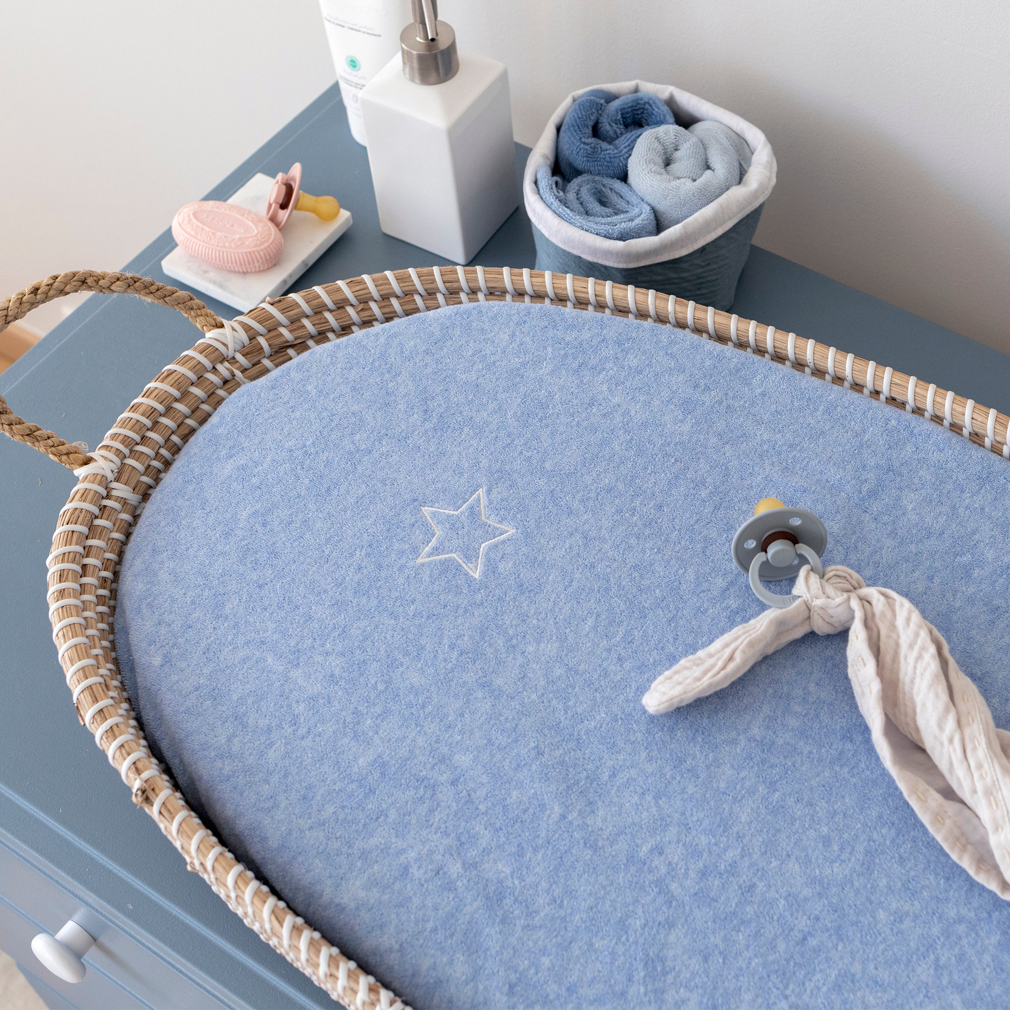 Changing mat cover Terry bouclette 50x75cm BEMINI ShadeOutlet