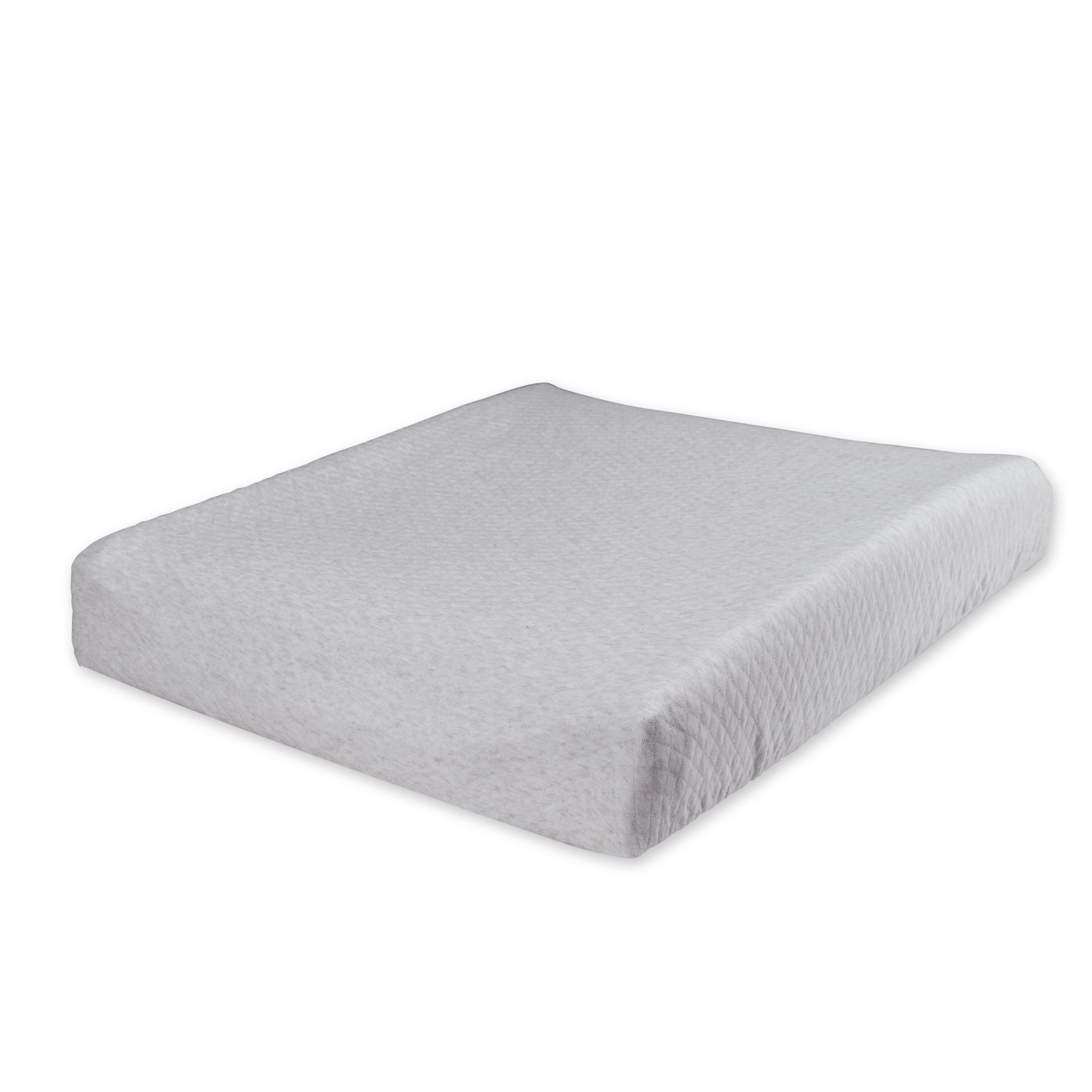 Changing mat cover Quilted jersey 50x75cm BEMINI Grey mix