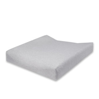 Waskussenhoes Badstof bouclette 50x75cm BEMINI Mix grey