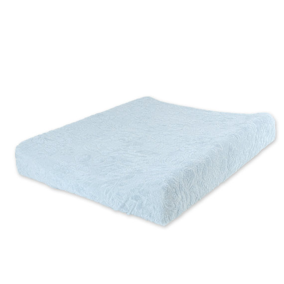Changing mat cover Terry 50x75cm IDYLE Blue grey