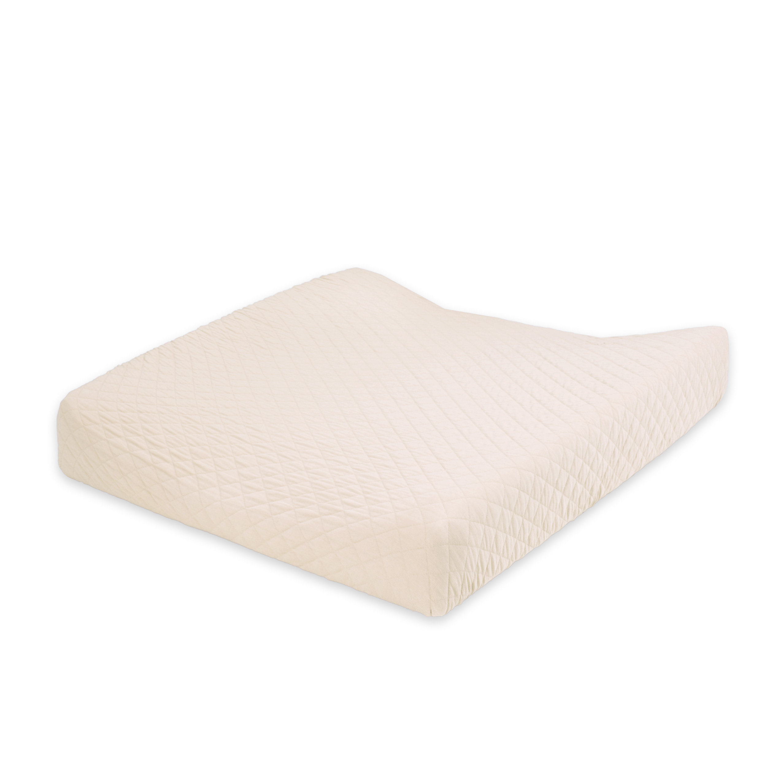 Housse coussin Pady quilted jersey 50x75cm QUILT Cream