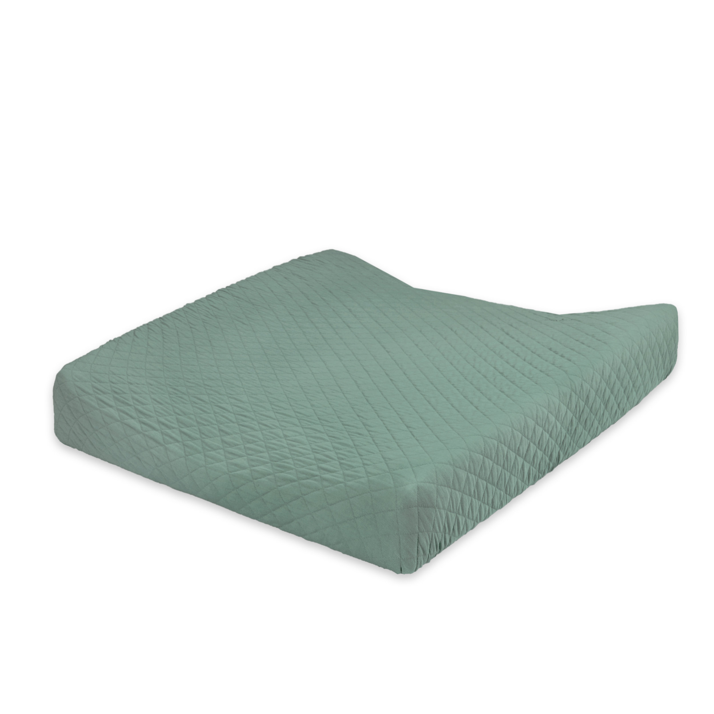 Changing mat cover Pady quilted jersey 50x75cm QUILT Green