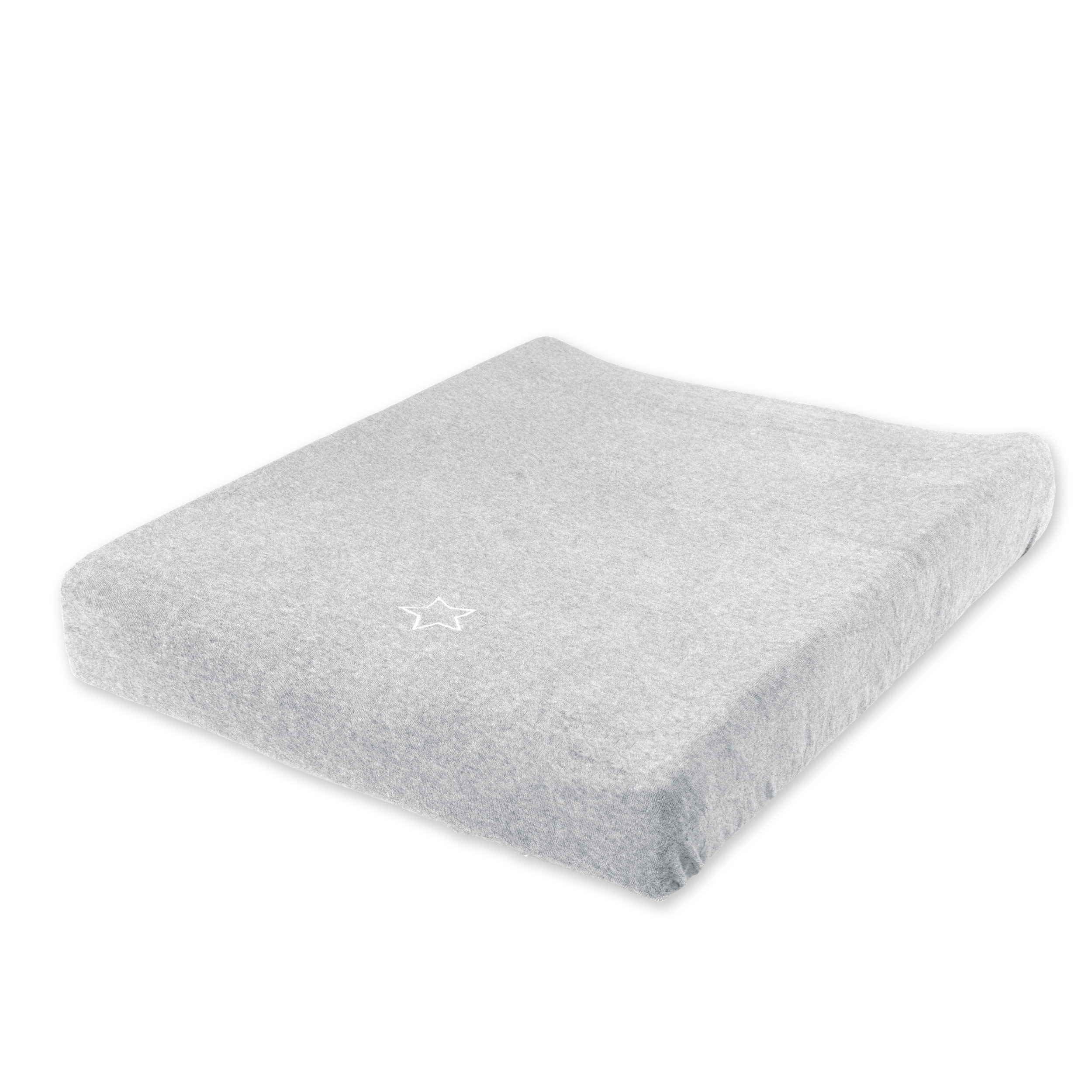 Changing mat cover Terry bouclette 50x75cm STARY Mix grey