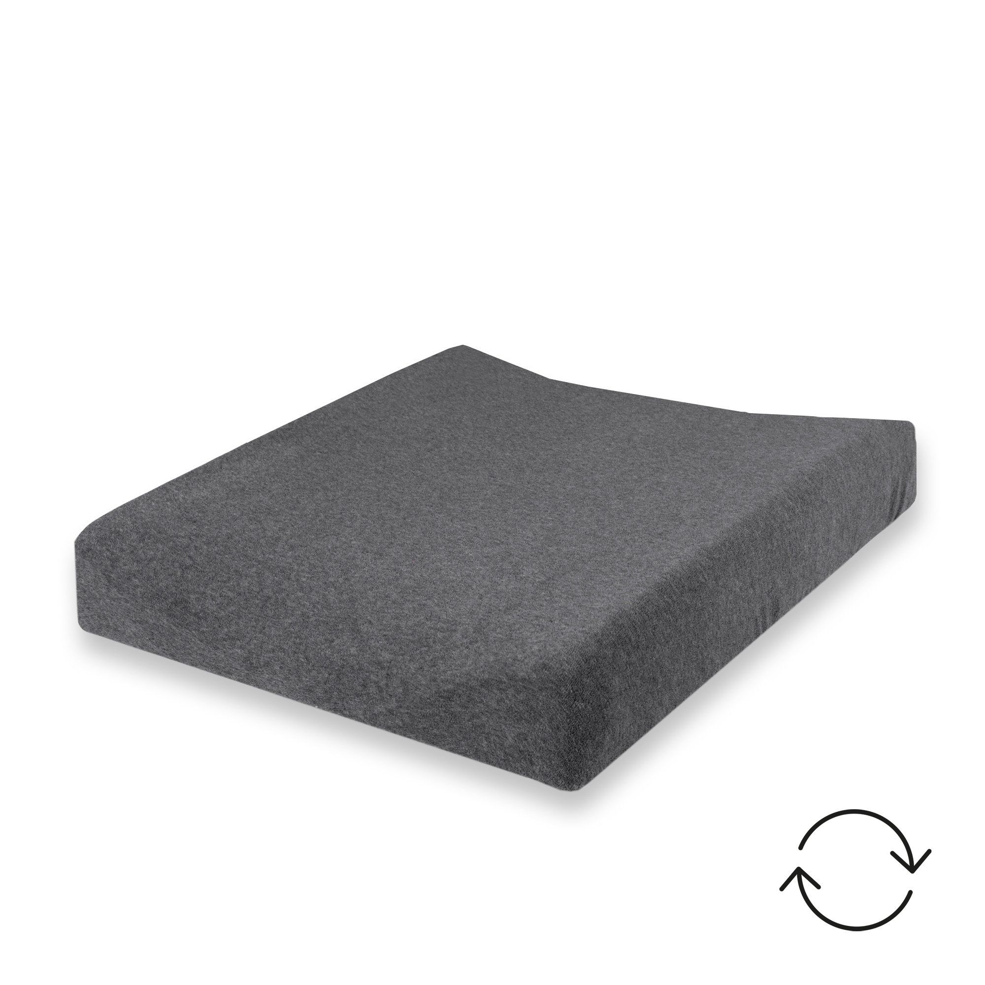Housse coussin Jersey + terry reversible 50x75cm SVENN Motif scandinave