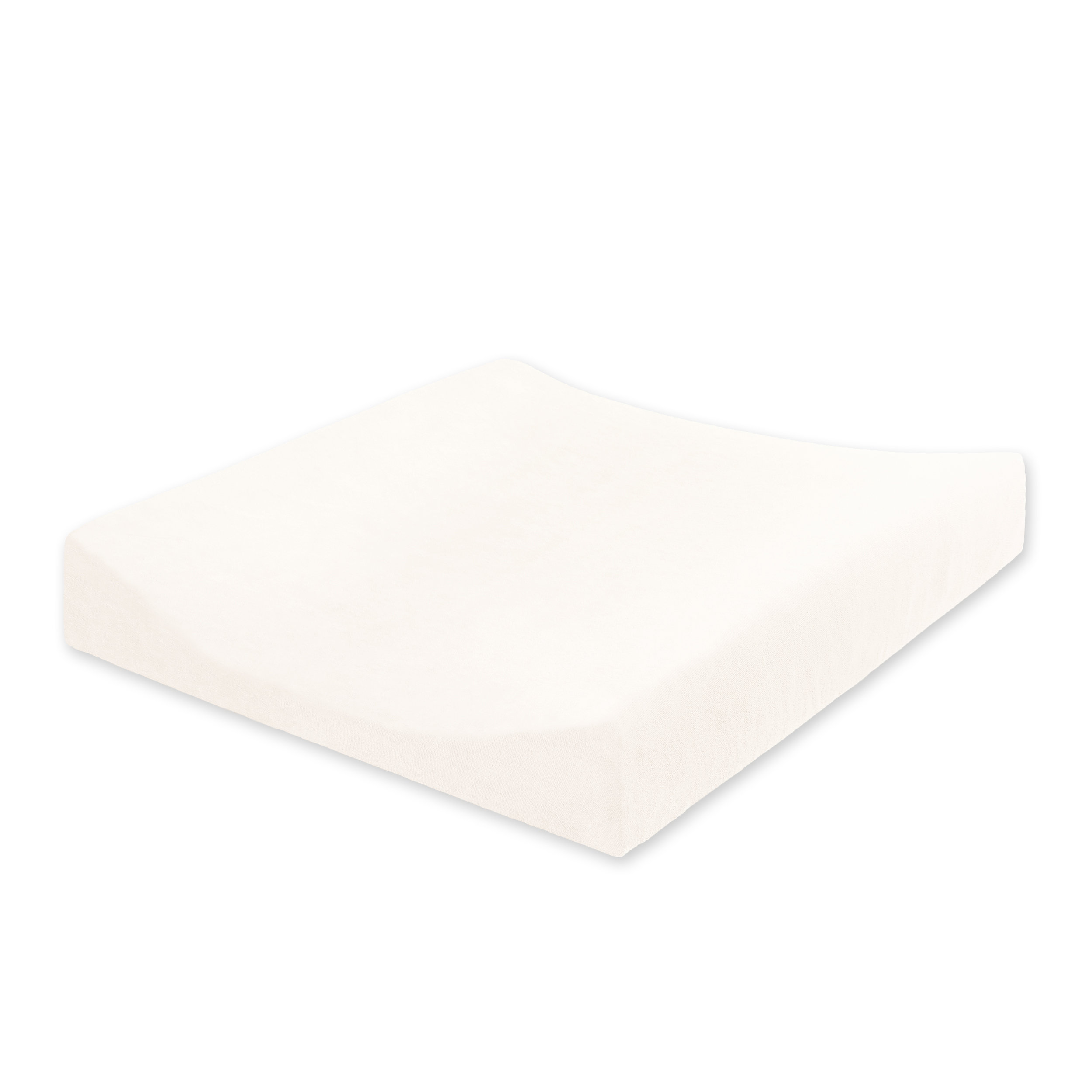 Housse coussin Bouclette éponge 50x75cm BEMINI Ecru