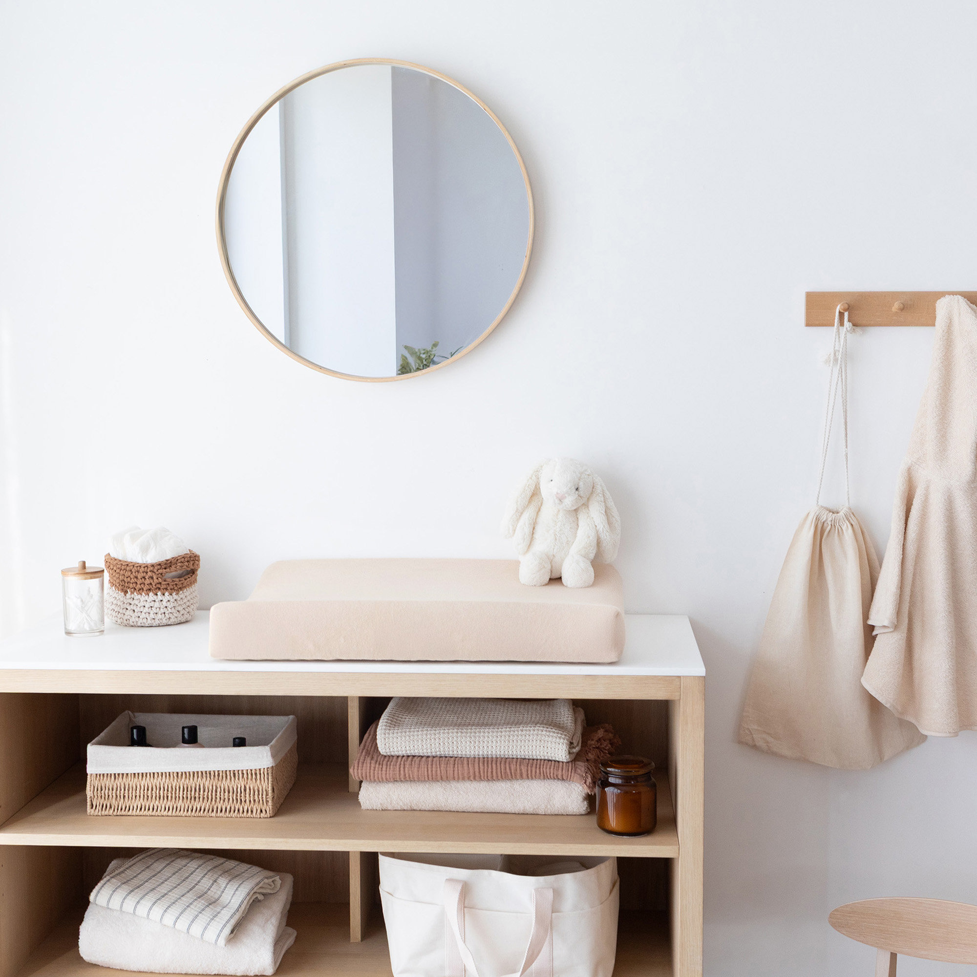 Changing mat cover Terry 50x75cm BEMINI Ptilu[CARE]