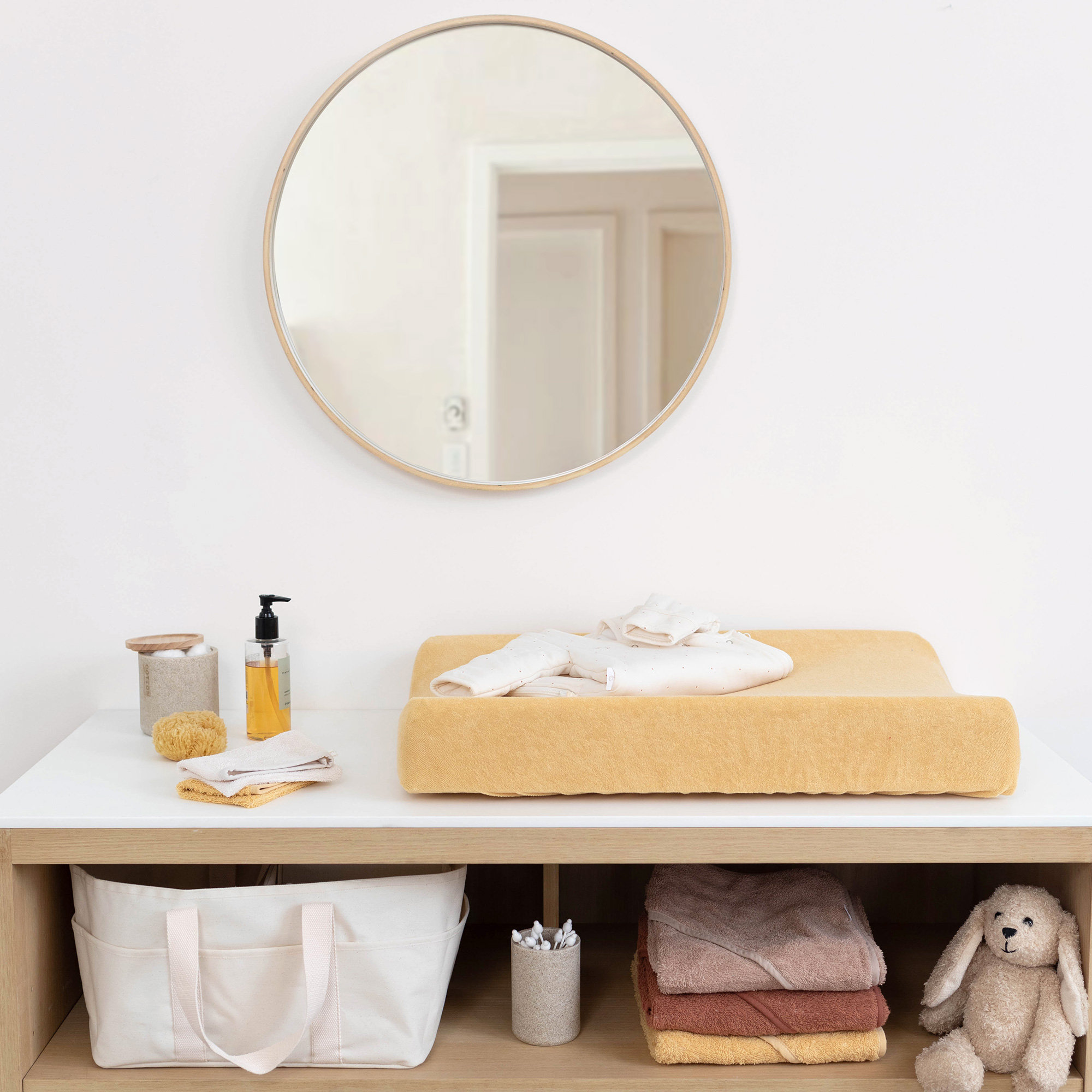 Changing mat cover Terry bouclette 50x75cm BEMINI GoldenOutlet
