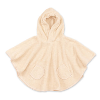 Poncho Rizo suave 9-36m BEMINI Cream