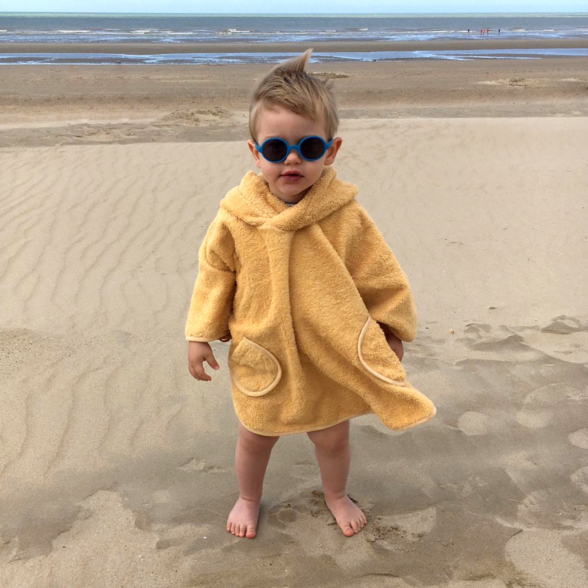 Poncho Éponge douce 9-36m BEMINI Golden[CARE]