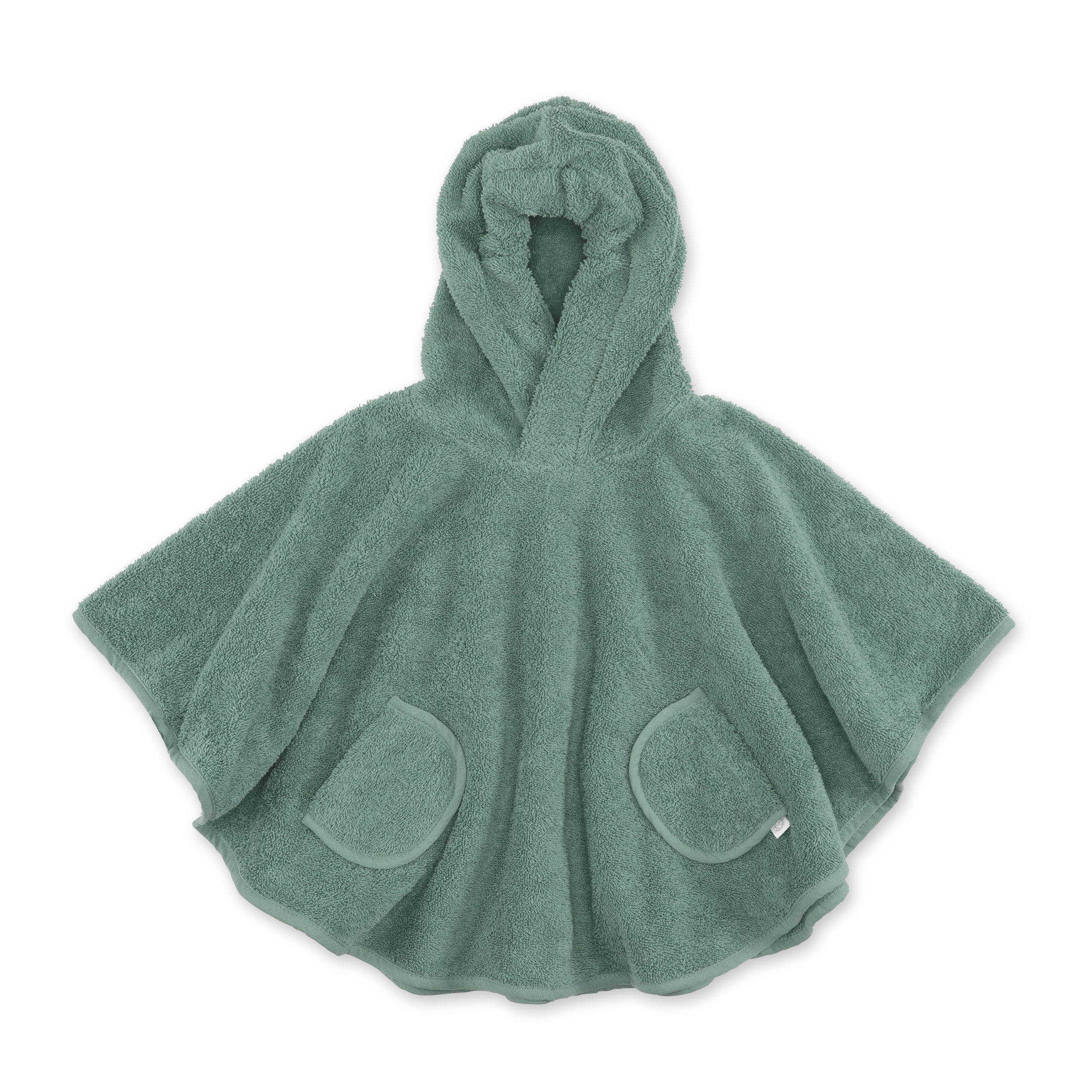 Poncho Soft terry 9-36m BEMINI Green