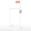 Kledingrek Metaal  Rack White