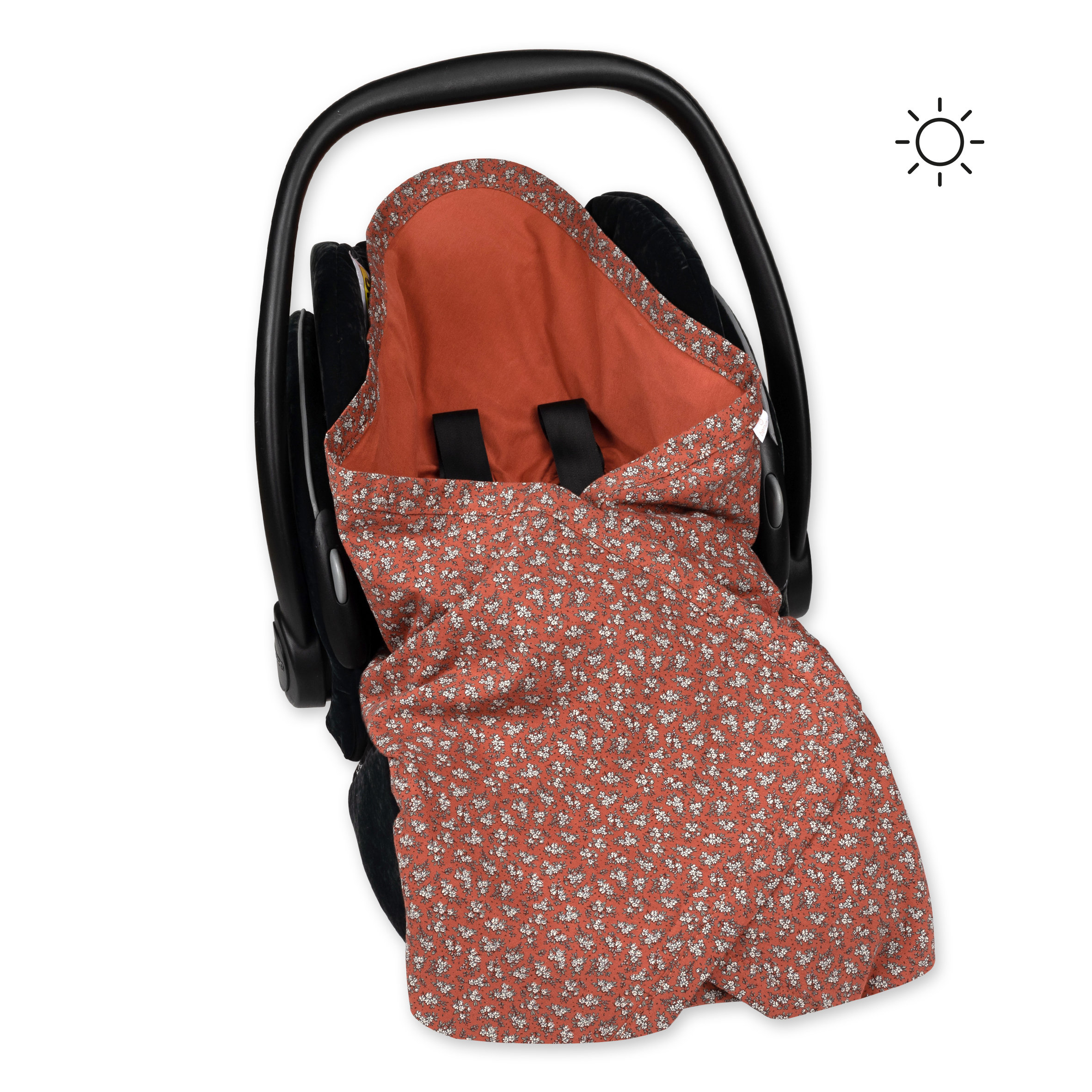 Biside Jersey + terry 0-12m HEIDI Print Heidi Carmin
