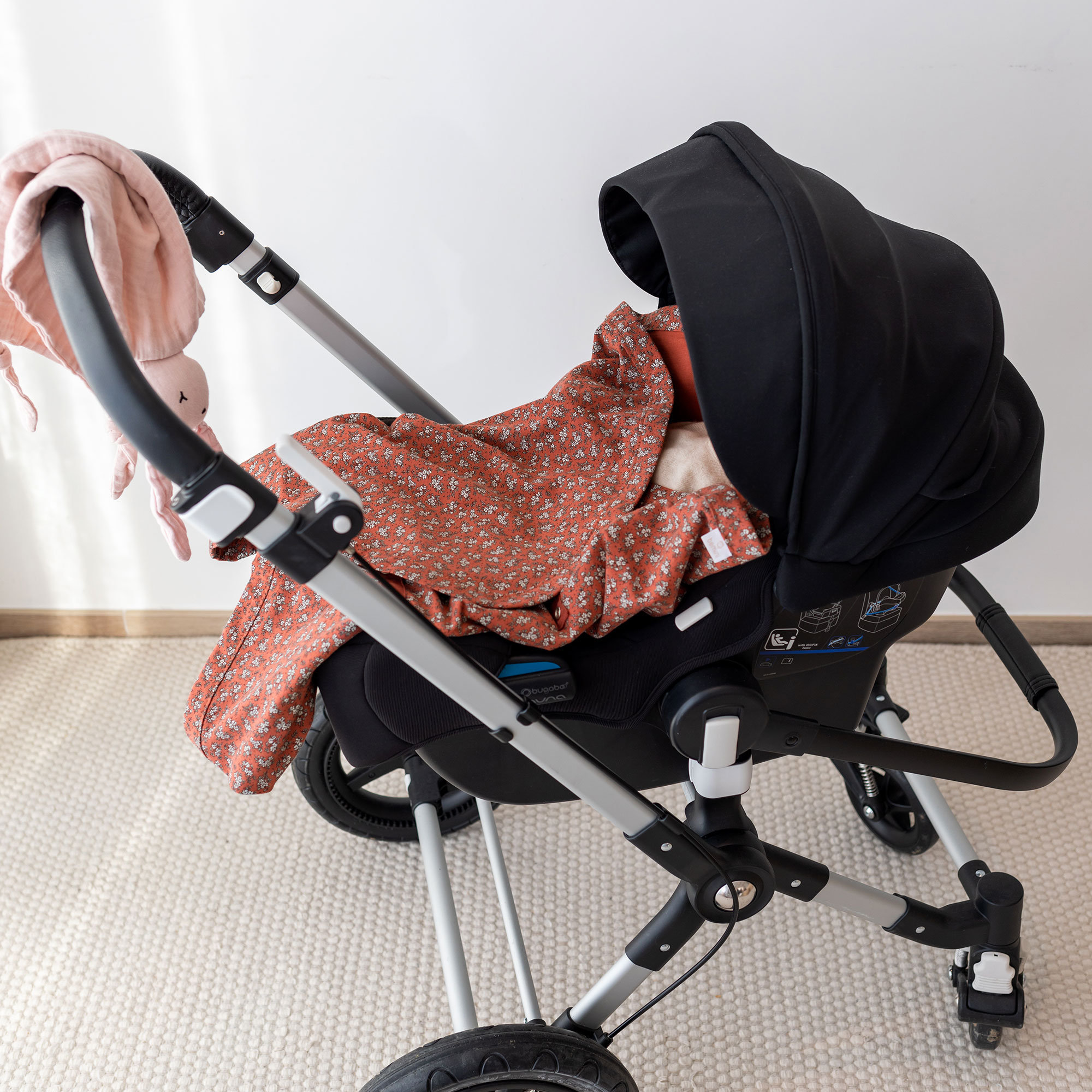 Biside Jersey + terry 0-12m HEIDI Print Heidi Carmin[WANDER]