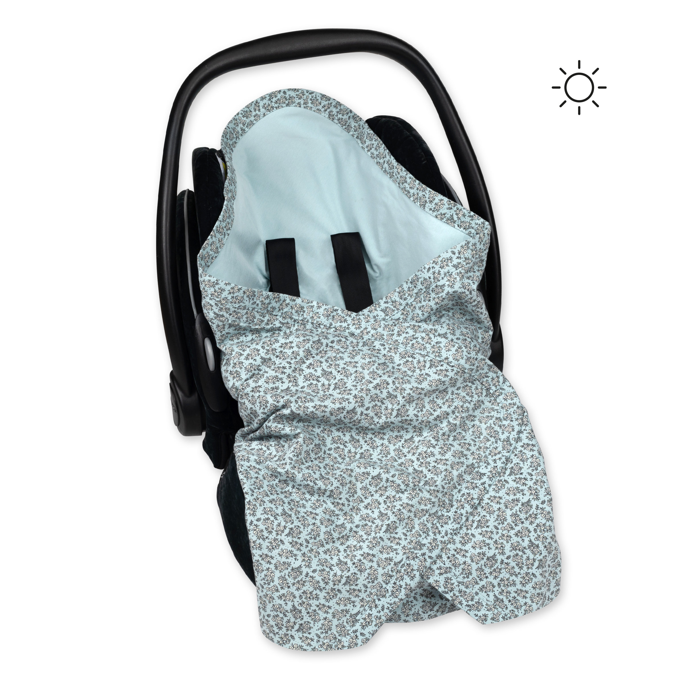 Biside Jersey + terry 0-12m HEIDI Print Heidi Opalin