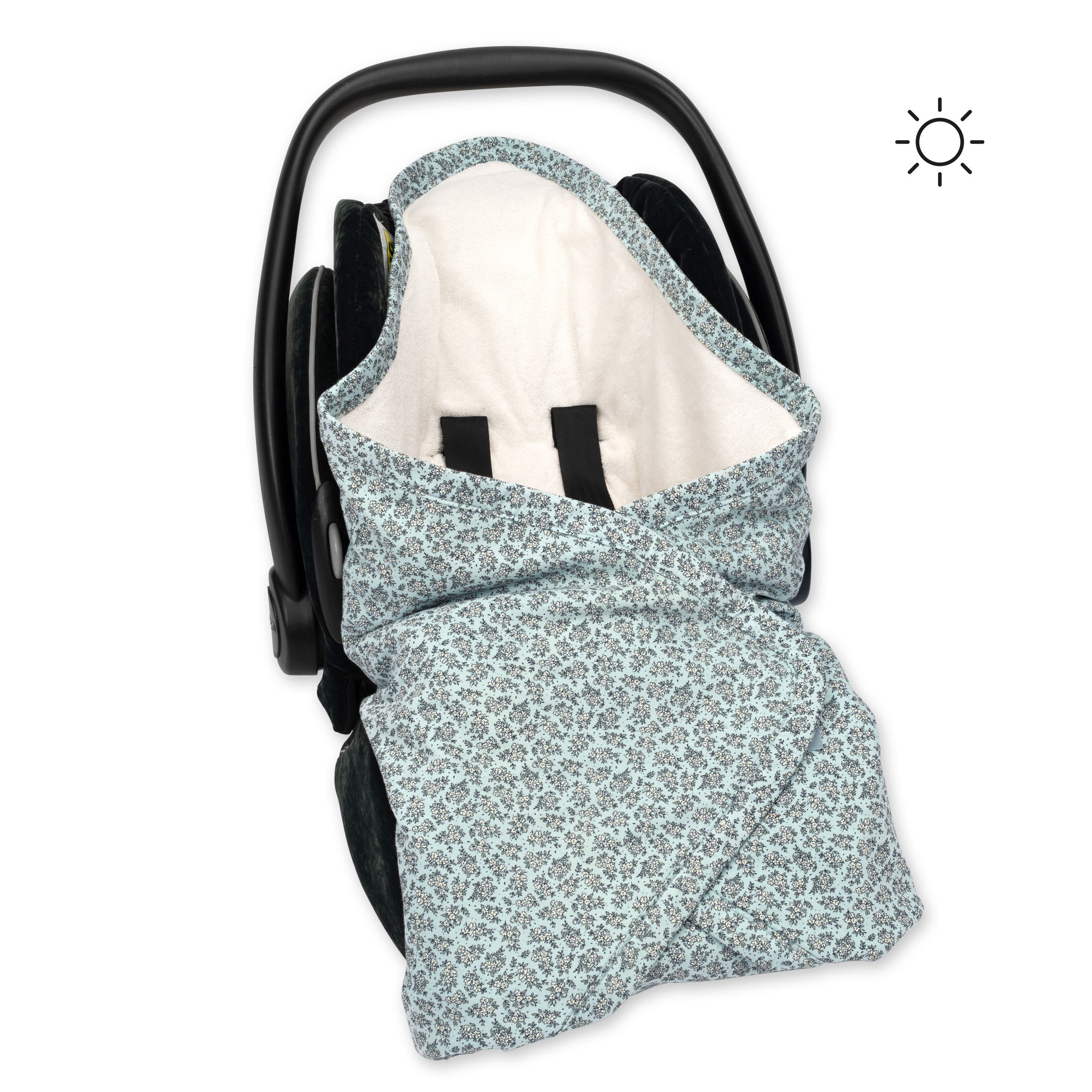 Biside Jersey + terry 0-12m HEIDI Print Heidi Opalin