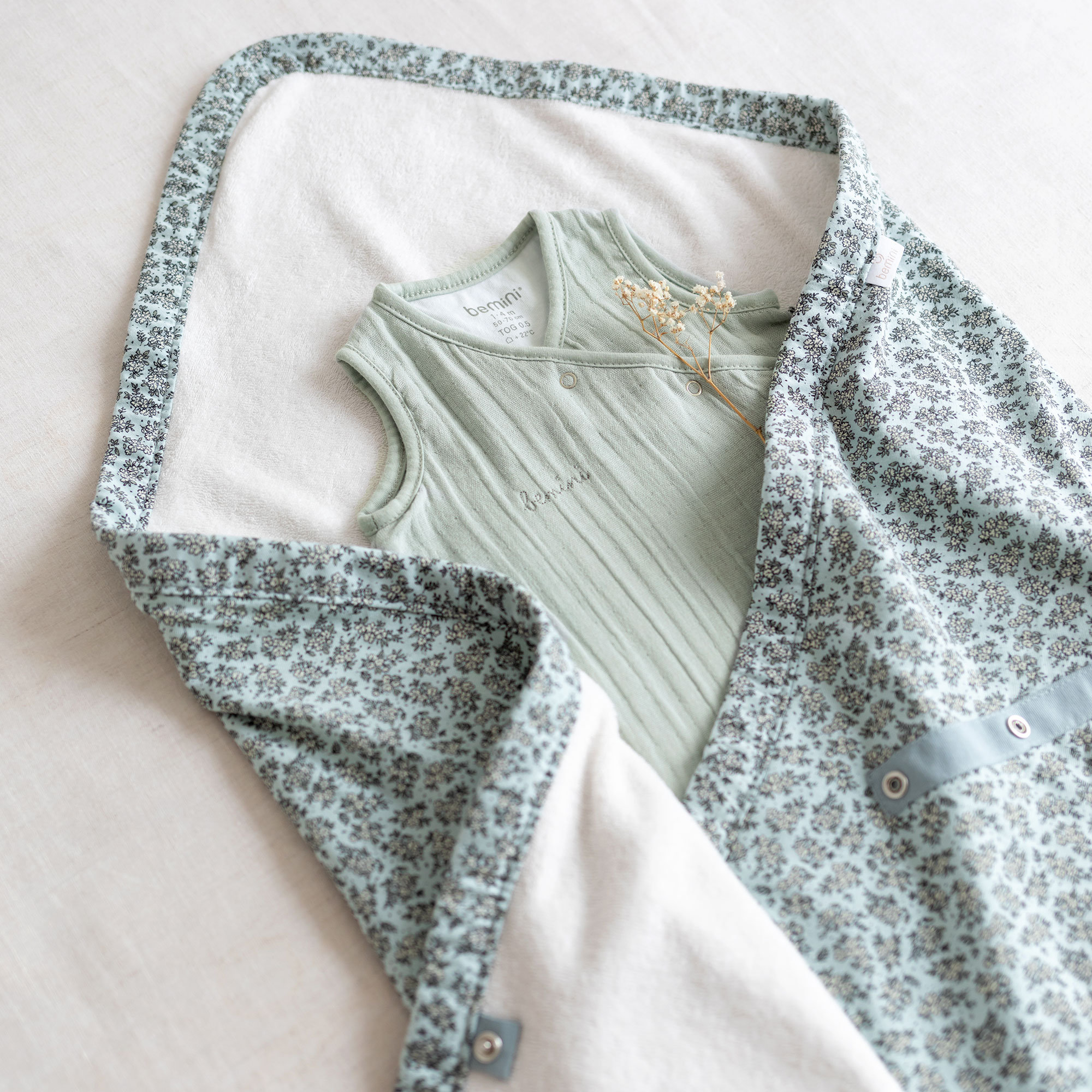 Biside Jersey + terry 0-12m HEIDI Print Heidi Opalin[WANDER]