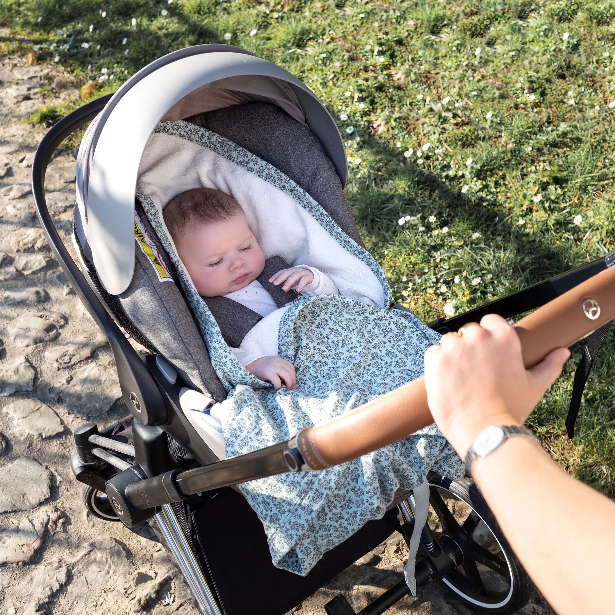 Biside Jersey + terry 0-12m HEIDI Print Heidi Opalin[WANDER]