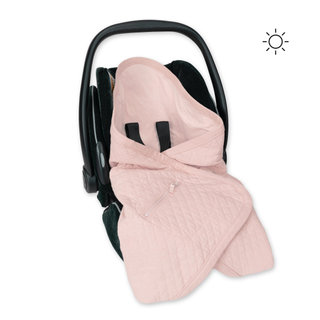 Biside Quilted + Jersey 0-12m QUILT Blush
