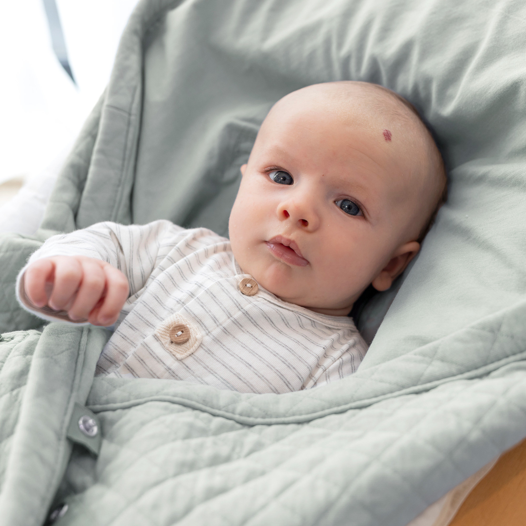 Biside Quilted + Jersey 0-12m QUILT Lunar