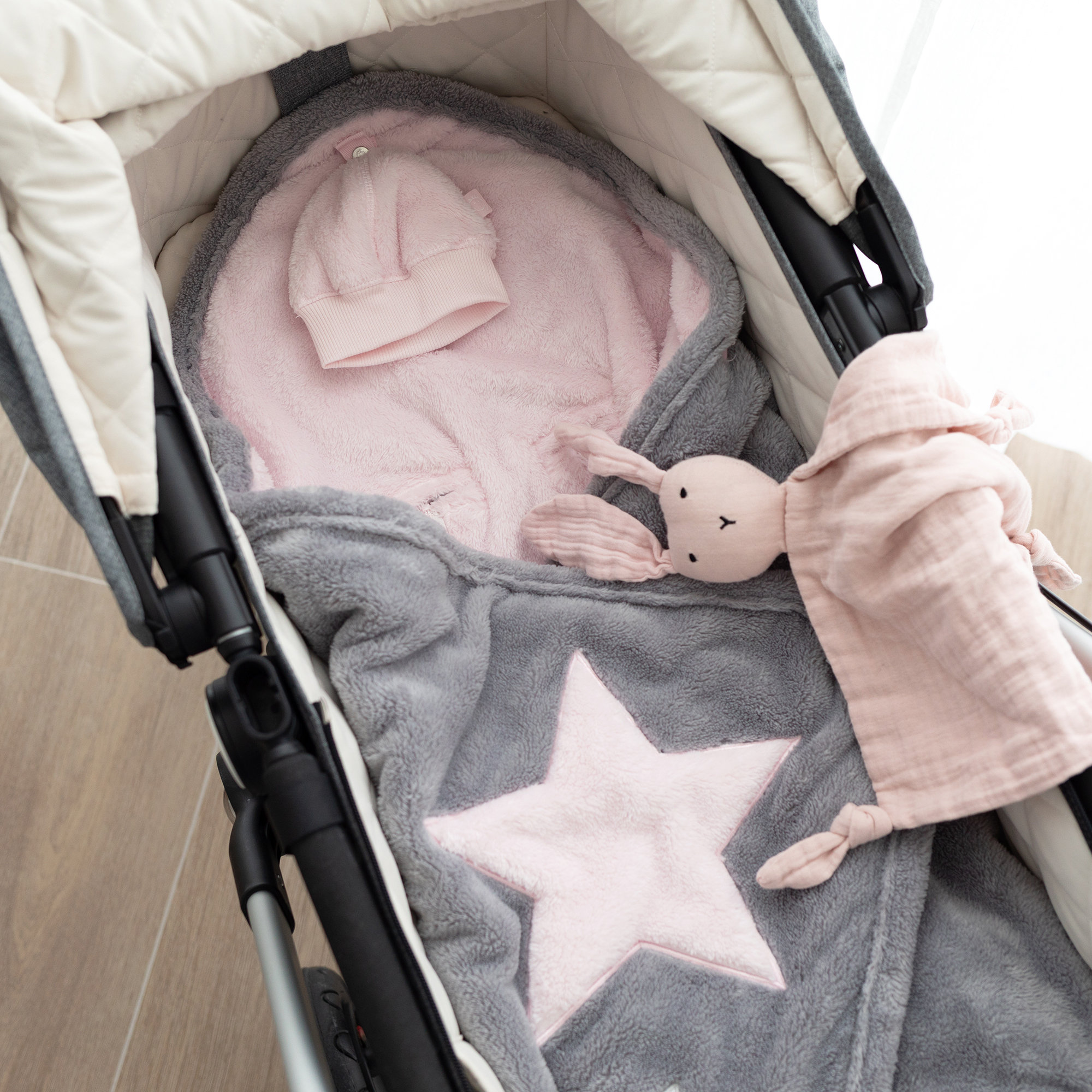 Biside Warm and cosy 0-12m STARY Stars cristalOutlet