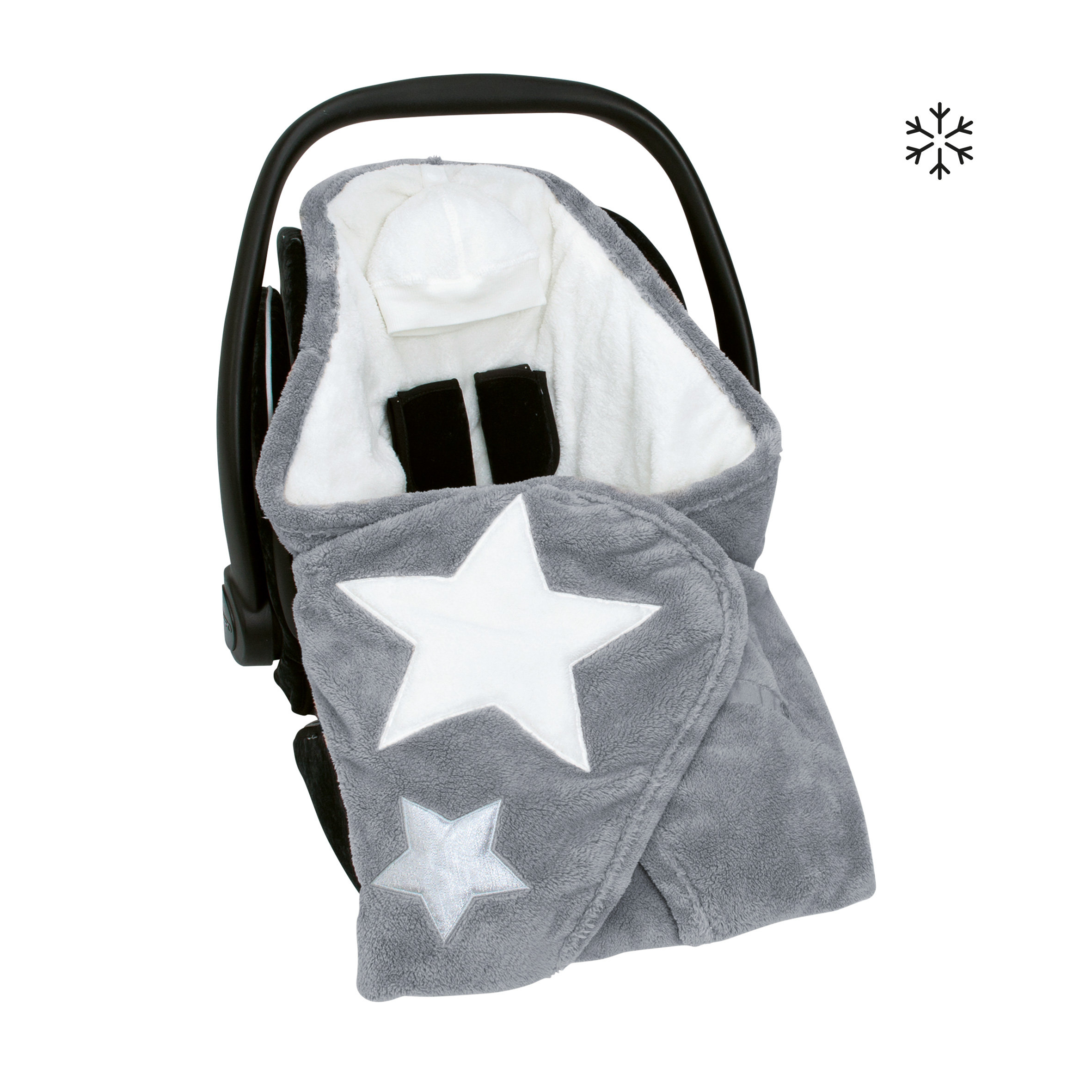 Biside Softy + softy 0-12m STARY Little stars print