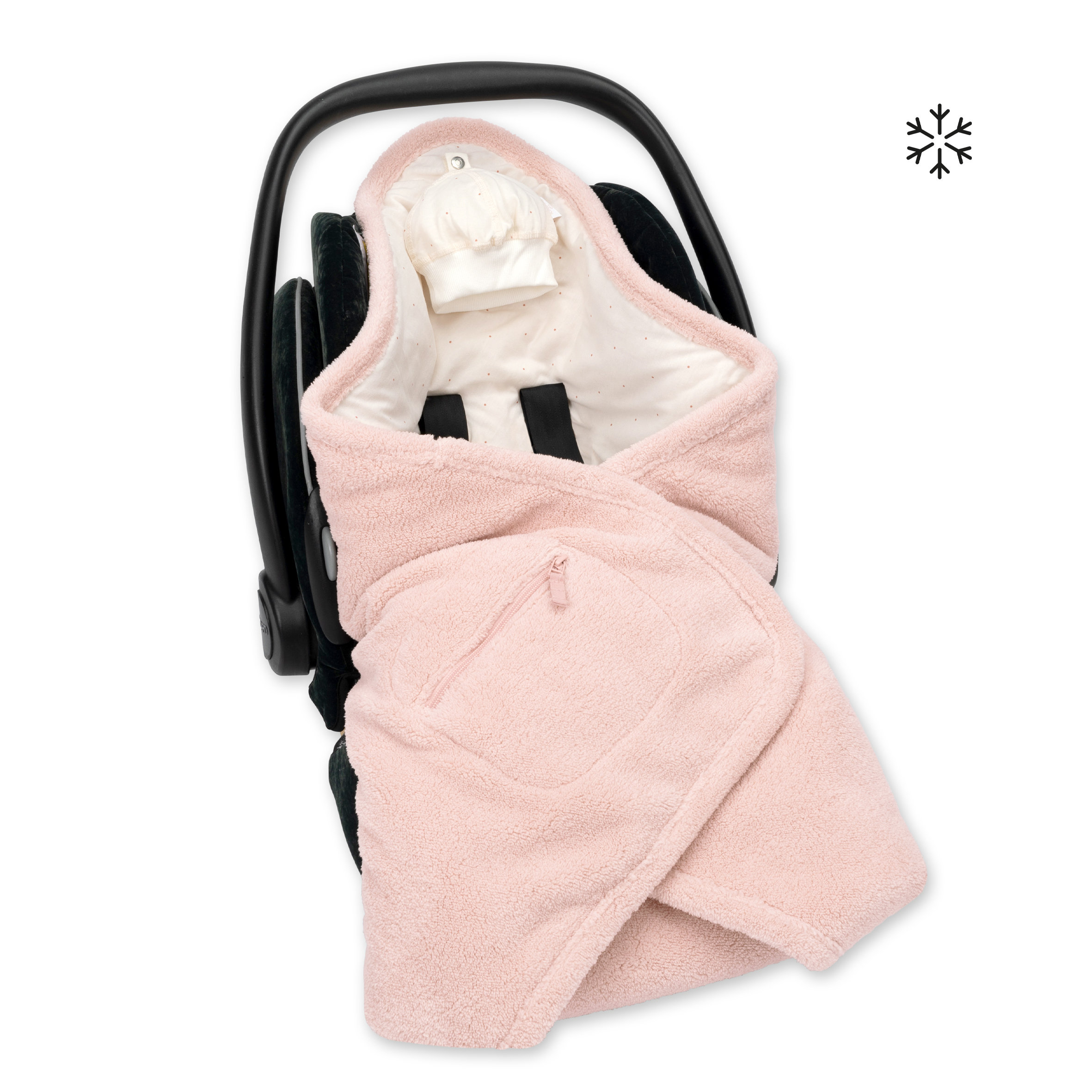 Biside Pady softy + jersey 0-12m BEMINI Blush