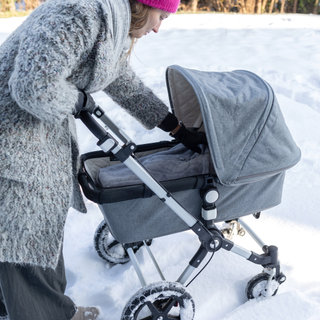 Biside Pady softy + jersey 0-12m BEMINI Grizou