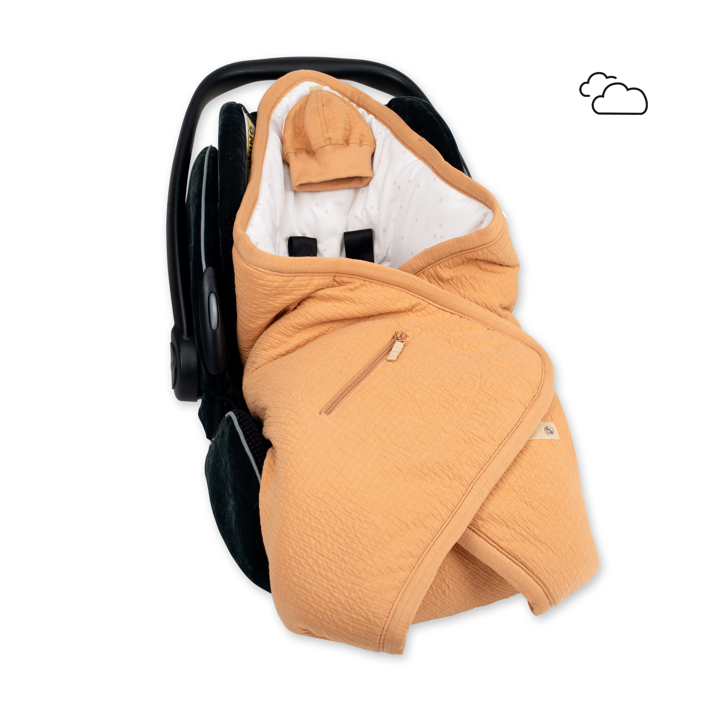 Biside Pady tetra jersey + jersey 0-12m CADUM Biscuit