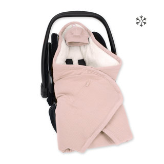 Biside Pady tetra jersey + teddy 0-12m CADUM Blush