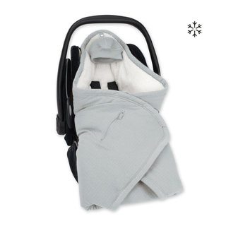 Biside Pady tetra jersey + teddy 0-12m CADUM Grizou